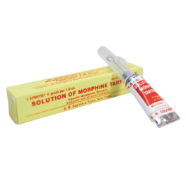 Morphine Tartrate and box Replica Morphine Tartrate and box Replica