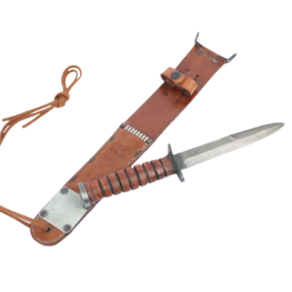 US M3 knife with Leather M6 scabbard US M3 knife with Leather M6 scabbard