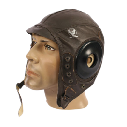 USAAF Leather Flying Helmet Type A-11 WW2 Flying Hat