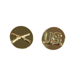 Infantry Branch of Service Enlisted Collar Insignia Infantry Branch of Service Enlisted Collar Insignia