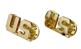 US WAC Officers US letters Collar badges US WAC Officers US letters Collar badges