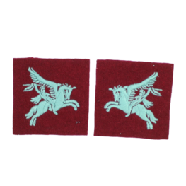 1st and 6th Airborne Division Woven Pegasus Patches