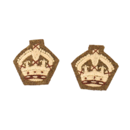 Khaki Rank Crowns