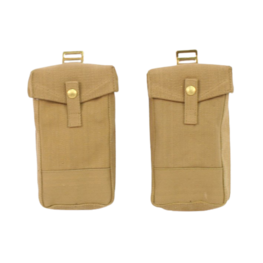 1937 Webbing MK3 Ammo Pouches Khaki by GSE 1937 Webbing MK3 Ammo Pouches Khaki by GSE
