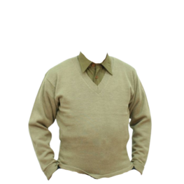 WW2 British Army V Neck Pullover Jumper WW2 British Army V Neck Pullover Jumper