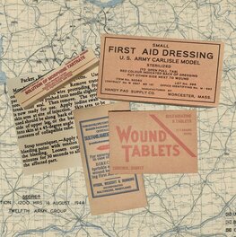 WW2 US Paratrooper Pack First Aid Kit WW2 US Paratrooper Pack First Aid Kit