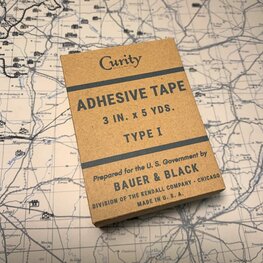 WW2 Curity Adhesive Tape 3in 5 Yds WW2 Curity Adhesive Tape 3in 5 Yds