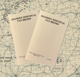 Pay Book for US Army WW2 GI Pay Book for US Army WW2 GI