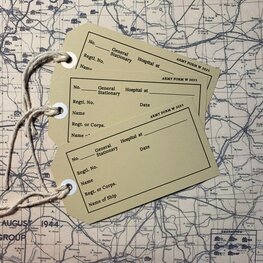 WW1 British Medical Casualty Tags for WW1 WW1 British Medical Casualty Tags for WW1