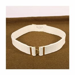1937 Webbing Belt MP White