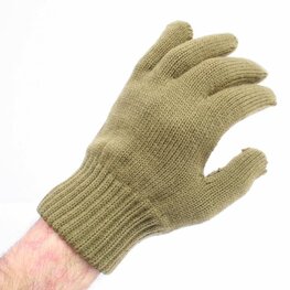 WW2 US Army Green Wool Gloves WW2 US Army Green Wool Gloves