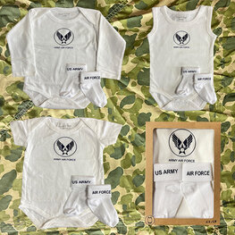 US Army Air Force baby cadeau set