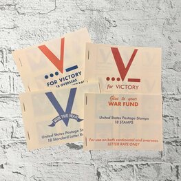WW2 Postage Stamps, Airmail Stamps for US GI Reenactment WW2 Postage Stamps, Airmail Stamps for US GI Reenactment