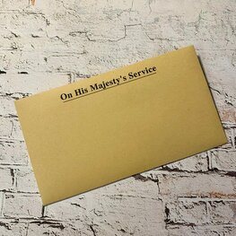 WW2 British "On His Majesty's Service" Envelope WW2 British "On His Majesty's Service" Envelope