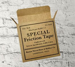 WW2 US Friction Tape Box WW2 US Friction Tape Box