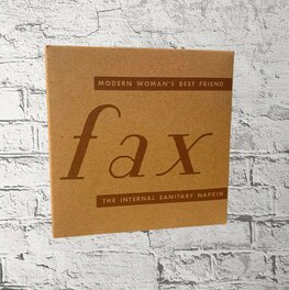 Sanitary Napkin Box for US GI Woman FAX Sanitary Napkin Box for US GI Woman FAX