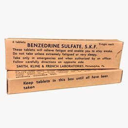Benzedrine Sulfate Box Benzedrine Sulfate Box