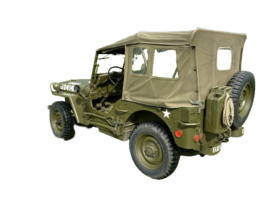 Canvas TOP, WINTER, ASSY, Jeep MB