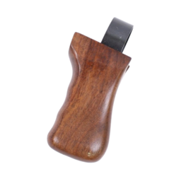 Wooden front pistol grip for a MK5 Sten Wooden front pistol grip for a MK5 Sten