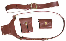 US Military Police Leather Belt Equipment US Military Police Leather Belt Equipment