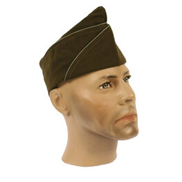 US American Officers Garrison Cap WW2 Overseas cap US American Officers Garrison Cap WW2 Overseas cap