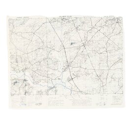 St Mere Eglise Reprint of a WW2 Combat Map used in Normandy by US 101st Airborne St Mere Eglise Reprint of a WW2 Combat Map used in Normandy by US 101st Airborne