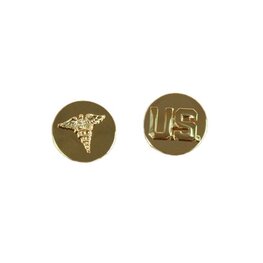 US Army Medical Enlisted Branch of Service collar insignia US Army Medical Enlisted Branch of Service collar insignia