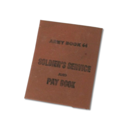 WW2 British Army AB64 Paybook WW2 British Army AB64 Paybook