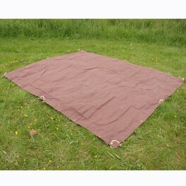 Groundsheet For British Bivouac Vehicle Shelter Brown Groundsheet For British Bivouac Vehicle Shelter Brown