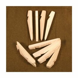 WW2 12" Wooden Tent Pegs set of 10 WW2 12" Wooden Tent Pegs set of 10