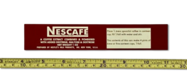 Soluble Coffee Product label label Soluble Coffee Product label label