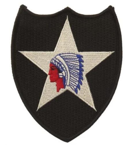 2nd Infantry Division patch Indian Head Division