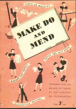 Make Do and Mend postcard Make Do and Mend postcard