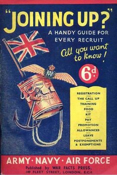 WW2 Joining Up booklet
