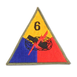 6th Armoured Division Shoulder Patch