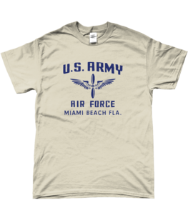 USAAF PT SHIRT MIAMI BEACH FIELD