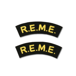 WW2 REME Shoulder Titles