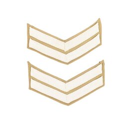 KD Corporal CPL White Stripes for Khaki Drill
