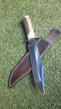 Alamo Bowie Mes met Leren Schede – Western Collectie