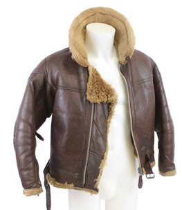 Original WW2 RAF Irvin Leather Sheepskin Flying Jacket