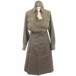 US WW2 A Class Uniform Womens Officers skirt OD 51