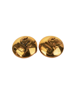 US Monogram Collar Discs Domed