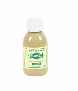 Kay Canvas Liquid Blanco Natural Webbing
