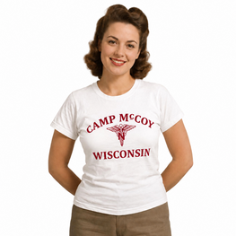 WW2 US Army Nurses Camp McCoy Wisconsin T-Shirt WAC