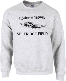 WW2 U.S. Army Air Corps Selfridge Field Sweater – Ash