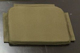 Willys MB Front Seat Back Canvas Cushion – WO A-2985 Style – Custom Extended Driver Seat