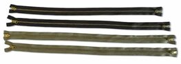 WW2 TALON Zippers Original NOS – OD Green & Dark Brown – Various Lengths