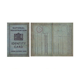 WW2 CHILDREN'S ID CARD